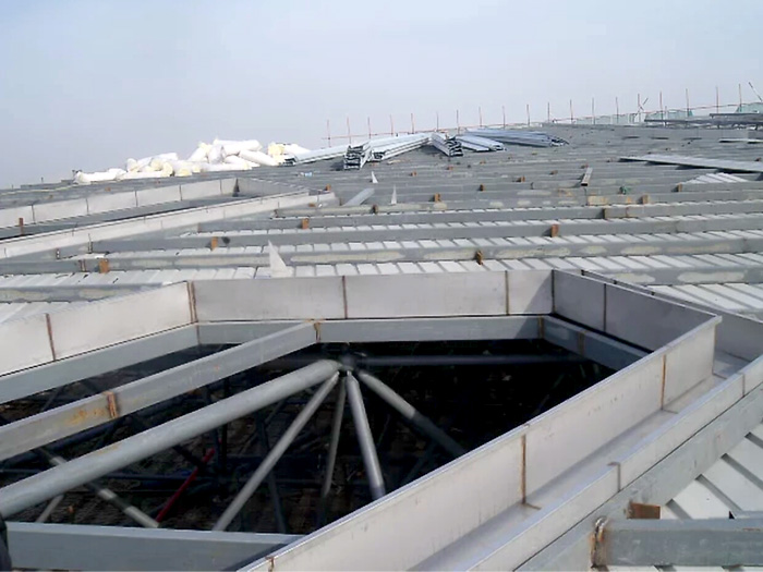 永康安吉县体育馆网架