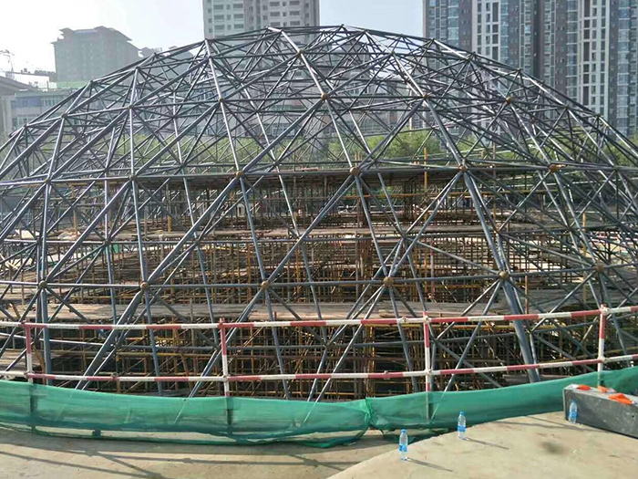 永康球形网架钢结构施工
